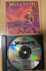 CD　MEGADETH　メガデス　PEACE SELLS ...BUT WHO'S BUYING? 　(1986)