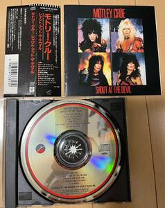 CD　Mtley Cre　モトリークルー　motley crue　Shout At The Devil（1983）