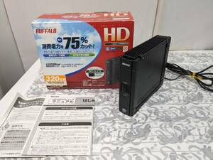 [ used ] Osaka pickup welcome Buffalo USB out attaching type HDD unit HD-ES320U2 320GB TurboUSB function power saving mode Toshiba Regza [KTDI153]