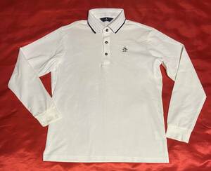  Munsingwear wear polo-shirt with long sleeves size M