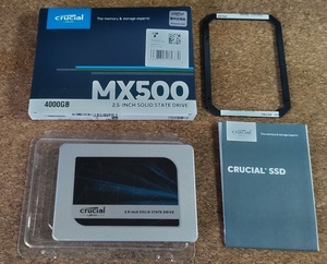 CT4000MX500SSD1/JP [Crucial MX500 2.5インチ 7mm SATA 4TB]