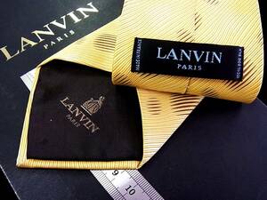 ■E4742N●良品●ランバン【LANVIN】ネクタイ●