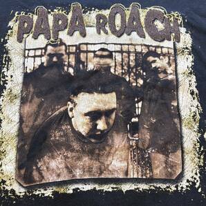00's PAPA ROACH tシャツlinkin park limp bizkit korn slipknot system of a down rage against the machineの画像2