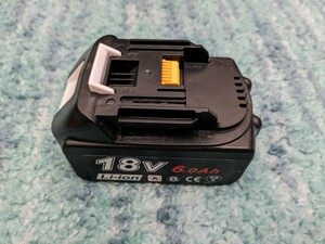 0602u0617　マキタ 互換バッテリー 18V 6000mAh BL1860B