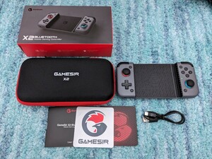 0604u0630　GameSir X2 Bluetooth iPhone/Android両用コントローラー ゲームコントローラー Bluetooth5.0 ワイヤレス接続