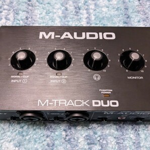 0604u0650 M-Audio USB オーディオインターフェース 音楽制作ソフトウェア付 Mac Win DTM DAW 低ノイズ M-Track Duoの画像2