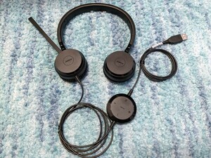 0604u1235　Jabra EVOLVE 20 MS SE 有線 ステレオ ヘッドセット ノイズキャンセリングマイク搭載