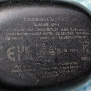 0604u0317 Anker Soundcore Life P2 Mini 完全ワイヤレスイヤホン Bluetooth5.3対応 IPX5防水規格 ブラックの画像6