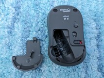 0604u1713　ロジクール 静音 ワイヤレスマウス Silent Bluetooth マウス グラファイト 無線 ワイヤレス 小型 左右対称 M240GR_画像6