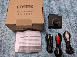 0604u2041　FOSTEX ボリューム・コントローラー PC-1e(B) ブラック