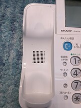 0604u0803　シャープ 電話機 コードレス 振り込め詐欺対策機能搭載 JD-AT85C_画像3