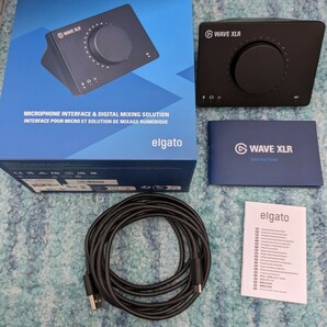 0604u2013 Elgato Wave XLR Elgato マイクインターフェース デジタルミキシングソリューション Wave XLR対USB-C接続の画像1