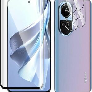 1+2枚セット】For OPPO Reno 10 Pro 5G ガラスフィルム(1枚) + カメラフィルム(2枚