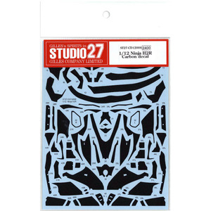 【STUDIO27】1/12Ninja H2R Carbon decal ●再生産●