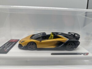 未開封 良番 限定37台 1/43 AXELLWORKS特注 EM669AX4 EIDOLON Lamborghini Aventador SVJ Roadster 2 tone paint メイクアップ アイドロン