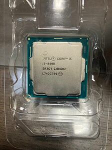 CPU Intel Core i5 8400 2.8GHz 6コア6スレッド CoffeeLake インテル 動作確認済