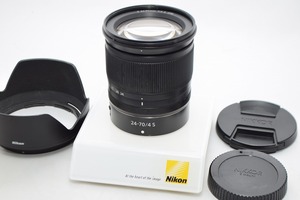 良品★Nikon ニコン NIKKOR Z 24-70mm F4 S★レンズフード付