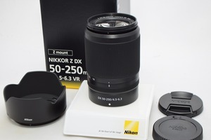  beautiful goods *Nikon Nikon NIKKOR Z DX 50-250mm F4.5-6.3 VR* lens with a hood * original box attaching 