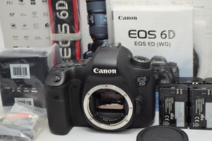 良品★Canon キヤノン EOS 6D ボディ★元箱付・予備バッテリー付