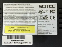 ◆FZ12 CD バックアップコピア SCITEC SCB-400 美品　書き込みエラー防止機能付き　取説付き◆E_画像7