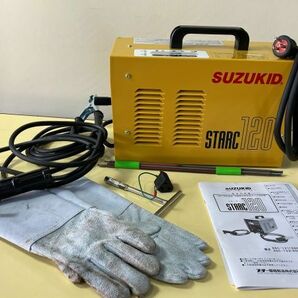 ◆GA101 可動鉄芯型交流アーク溶接機 100V/200V兼用 スズキット STARC120 通電確認のみ約15kg 取扱説明書付き◆Tの画像1