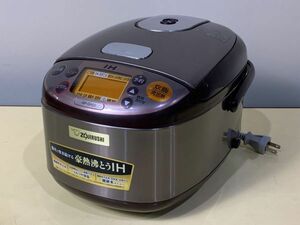 ◆GC28 IH炊飯ジャー 象印 NP-GH05 XT ステンレスブラウン 動作確認済み　キッチン　食卓◆T