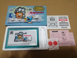 任天堂 ゲーム＆ウォッチ スキッシュ Squish ゲームウォッチ