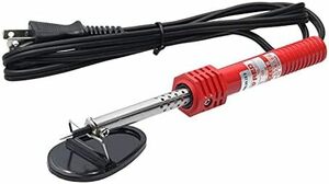 白光(HAKKO) RED プリント基板/電子工作用はんだこて 30W 簡易こて台付き 50