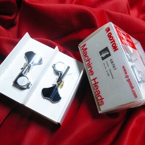 ★新品セール/最安値！★GOTOH／ベースペグ GB707-C-L4◆国産 高品質 高精度 ゴトー Bass マシンヘッド 5弦 6弦 組み合わせ対応可能！の画像1