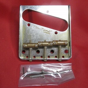 ★新品セール/最安値★ヴィンテージ・レリック加工！GOTOH／BS-TC1-RELIC／Aged-C◆国産 高品質 テレキャスター ３連ブラスサドル ブリッジの画像5