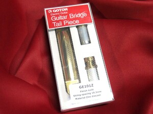 ★新品セール/最安値★GOTOH/GE101Z-GG◆国産 高品質 ゴトー レスポール LP◇スタンダード テールピース/テイルピース 10.3mm ゴールド/G