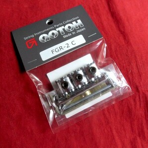 ★新品セール/最安値★GOTOH／FGR-2-C／41mm ロックナット・パーツフルセット クローム◆FRT／フロイドローズtype Locking nuts ストラト等の画像1