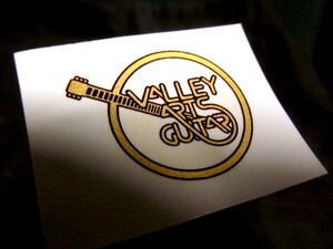 ★稀少品／説明書付き！★Valley Arts Guitar／ロゴ デカール◆説明書付 レア VA／ヴァレイアーツ　ルカサー 等　本物！