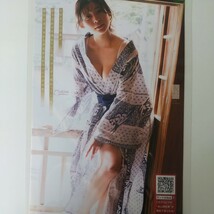 う-033『雑誌グラビア ラミネート加工』『染野有来 脱少女時代 写真集カット初公開』ヤングマガジン 2022年9月12日号 B5 4枚7ページ ※15_画像4