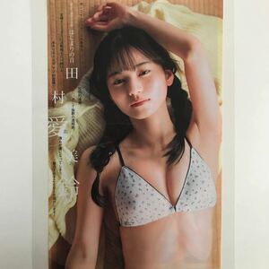 か-083『雑誌グラビア ラミネート加工』田村愛(ザ・コインロッカーズ卒業後女優として活躍)B5 3枚5Pヤングジャンプ2024年4月4日号※15