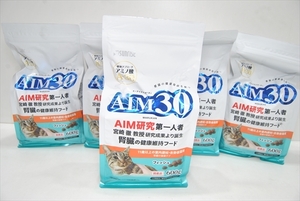 【PLT-019】送料無料 キャットフード AIM30 11歳以上 フィッシュ 600ｇ 5個 まとめ売り② 