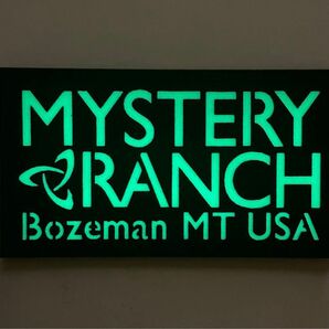 Mystery Ranch ベルクロワッペン　夜光塗料付