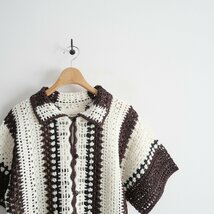 2023SS / 未使用 / TODAYFUL トゥデイフル / Crochet Over Shirts シャツ / 12310514 / 2403-0658_画像2