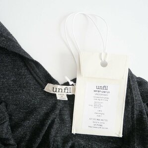 2024SS今季 / unfil アンフィル / viscose & silk jersey wide leg all in one オールインワン 1 / WFSP-UW131 / 2404-2011の画像5