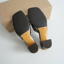 2021 / MARI GIUDICELLI マリジウディセリ / Zebra Sandal サンダル / L'Appartement購入品 ドゥーズィーエムクラス 39 / 2210-0598_画像5