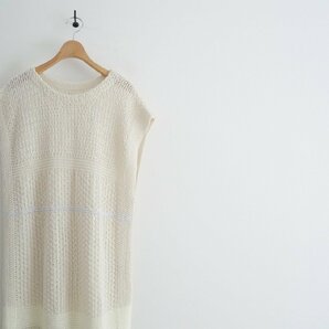 2022 / TODAYFUL トゥデイフル / Fringe Pattern Knitvest ニットワンピース 38 / 12210507 / 2307-0188の画像2