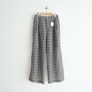 2021SS / AURALEE オーラリー / WOOL RECYCLE POLYESTER SHEER CHECK PANTS チェックパンツ 1 / 2208-1072