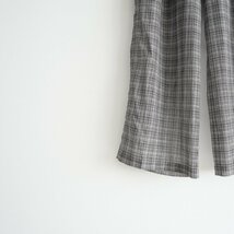 2021SS / AURALEE オーラリー / WOOL RECYCLE POLYESTER SHEER CHECK PANTS チェックパンツ 1 / 2208-1072_画像3