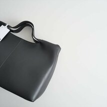 未使用 / JISTORY ジストリー / FLAT HANDLE LEATHER TOTE BAG トートバッグ / 2404-0330_画像2