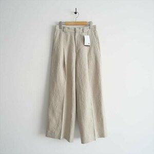 2023SS / 未使用 / Plage プラージュ / One Tuck Wide パンツ 36 / 23030922102010 / 2404-0489