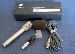 1979 year SONY ECM-260F Condenser Microphone Vintage! operation goods!1