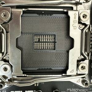★中古品 BIOS確認 ASUS X99-S マザーボード Intel X99 LGA 2011-v3 IOパネル付属★の画像6