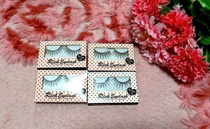  Ricci eyelashes * false eyelashes *4 point set 