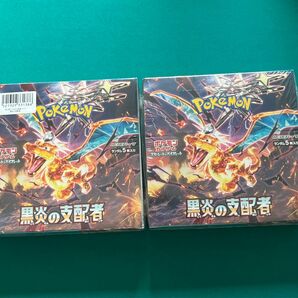 ポケモンカードゲーム 黒炎の支配者 2BOX シュリンク付