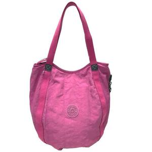  Kipling большая сумка плечо .. сумка на плечо легкий Pink Lady -sK13973 161 б/у прекрасный товар Kipling